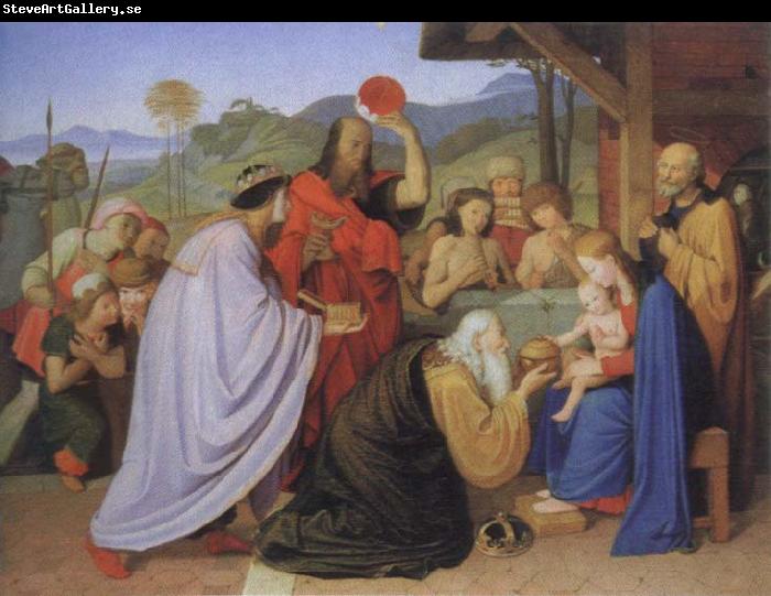 Friedrich overbeck adoration of the kings